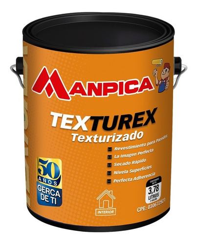 Manpica Texturizado Texturex (interior)
