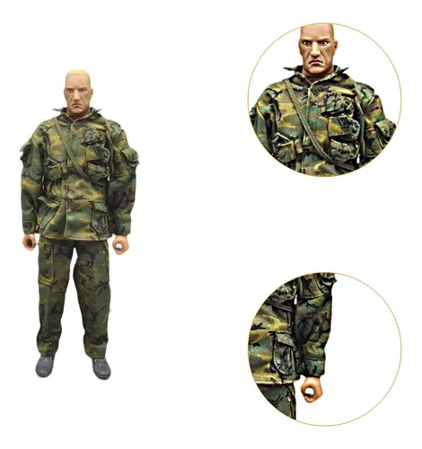 Figura De Acción Masculina A Escala 1/6 De 30 Cm, Americano