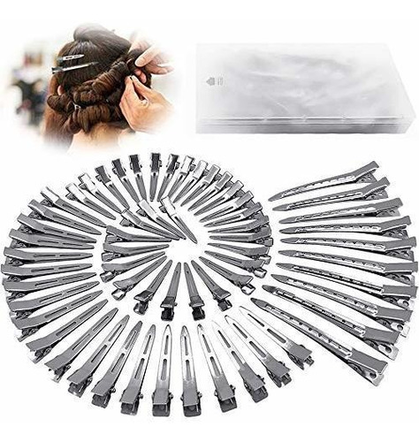 Pinzas - 60pcs Duck Bill Hair Clips Metal Styling Hair Clips