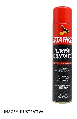 Limpa Contato Elétrico Eletrônico Conectores Starke 300ml