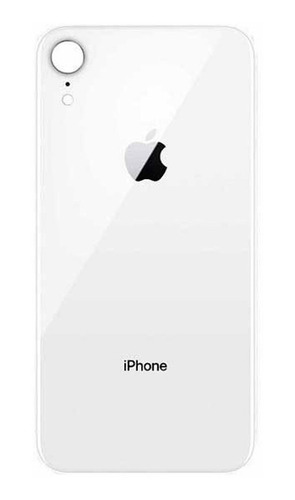Tapa Cristal Trasera Apple iPhone XR Color Blanco Nuevo 