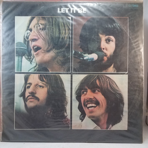 The Beatles Let It Be Vinilo Lp Uruguay Mb