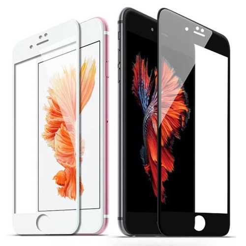Mica Cristal Templado 5d Para iPhone 7 8 Plus X Xr Xs Max 