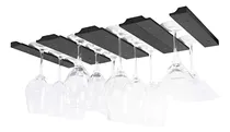 Comprar Estado Rustico Debajo Del Gabinete Mount Wood Stemware Rack