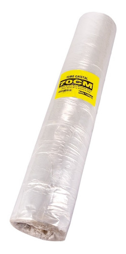 Tubo Sin Corte Polietileno Cristal 70 Cm Ancho X 100 Mts. 