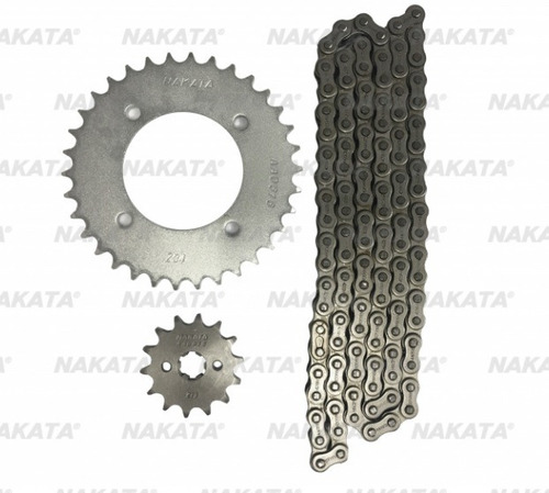 Kit Transmissao Relacao Nakata Honda Nxr 125 Bross 