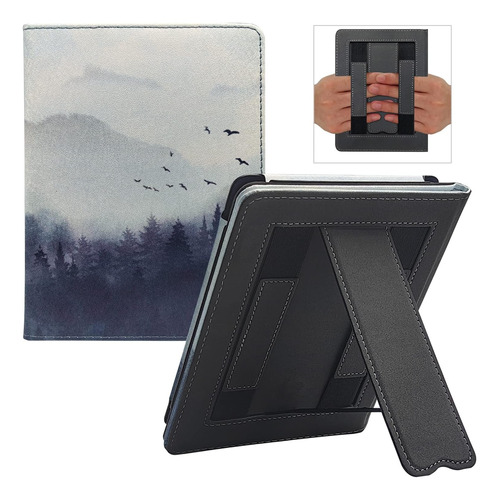 Funda Para Kindle 6  2022 11°gen Mod:c2v2l3 - Misty Forest