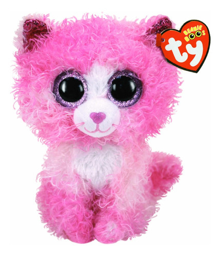 Pelúcia Beanie Boos Ty Gatinho Reagan 22 Cm Toyng 44109