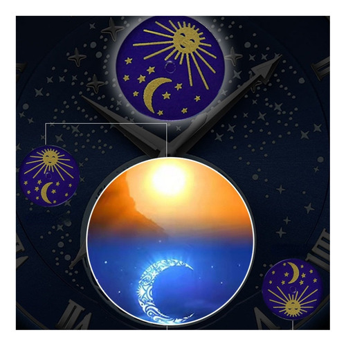 M Reloj Mecánico Automático Kimsdun Moon Phase