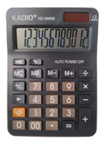 Calculadora Kadio 3866 B/c