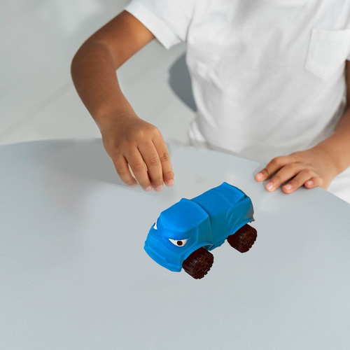 . Coche De Juguete Elástico, Coche De Juguete Que Se Azul