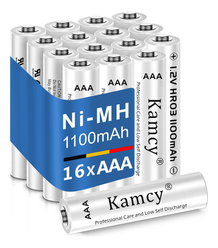 Kamcy Baterias Aaa Recargables  Baterias Domesticas, 1.2 V 