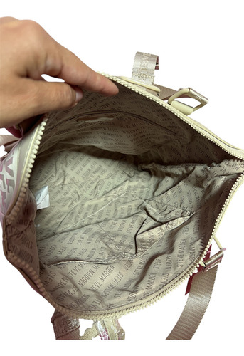 Mochila De Dama Steve Madden Beige Beige Liso/ Monogramq
