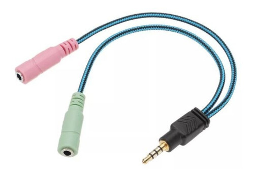 Cable 2 A 1 Audio 3.5 Mm Splitter Adaptador Kotion Each