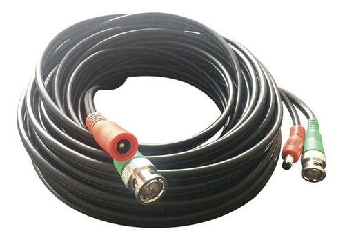 Imagen 1 de 2 de Cable En Hd Para Video Y Alimentación De 10 Metros
