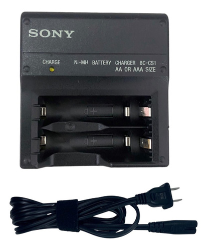 Cargador De Baterias Ni-mh Sony Original Aa Y Aaa Bc-cs1
