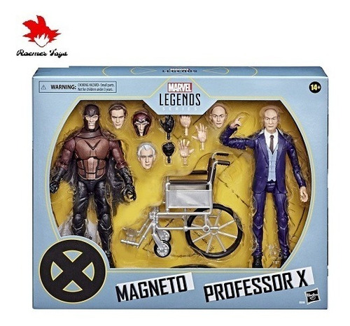 Imagen 1 de 9 de Hasbro Marvel Legends Series X-men Magneto Y El Profesor X