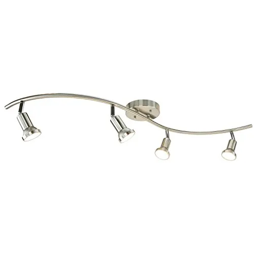 Kit De Iluminación De Riel Led Ajustable Dnd 4 Luces, ...