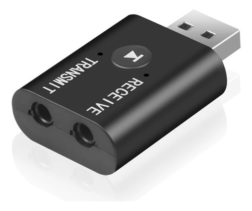 Receptor Transmisor Emisor Usb Bluetooth 5.0 Miniplug Audio