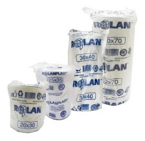 Bolsa Rollo Arranque 25x35 Apto Para Freezer 750gr