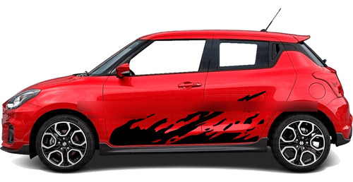 Calca Calcomanía Sticker Splash Mancha Para Suzuki Swift