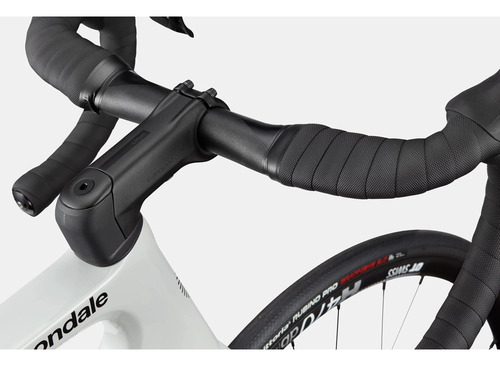 Bicicleta Cannondale Supersix Evo 105 Di2 Carbon 3 2024 Cor Branco Tamanho Do Quadro 56