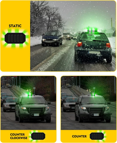 Barra De Luces Led Estroboscópicas Para Techo, Monta 5892362