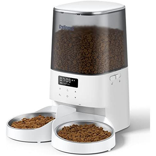 Dispensadores Automáticos De Comida Gatos, Dispensador...