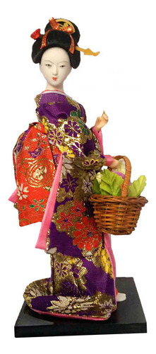 Muñecas Geisha Japonesas Étnicas, Muñeca Estilo F