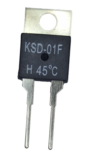 Termostato Sensor De Temp Ksd-01f 45°c  1.5a  Normal Abierto