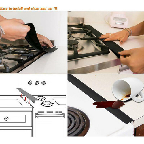 2 Tapa De Silicona Para Estufa Resistente Al Negro 25