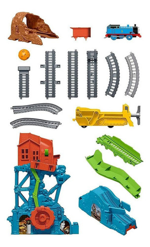Tren Thomas & Friends Pista Colapso En La Cueva Track Master (Usado)