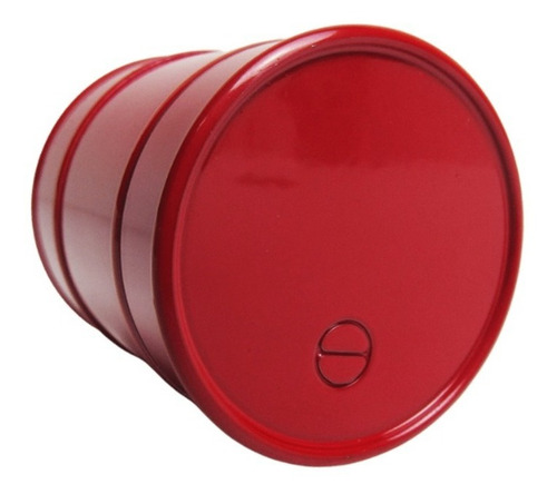 Tambor de aceite Dichavador, metal grande, 3 piezas, Ph5888, color rojo