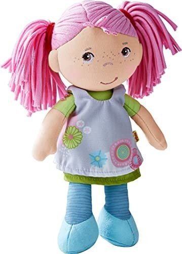 Haba Soft Doll Beatrice 8  - Primera Muñeca Bebé Con Coletas