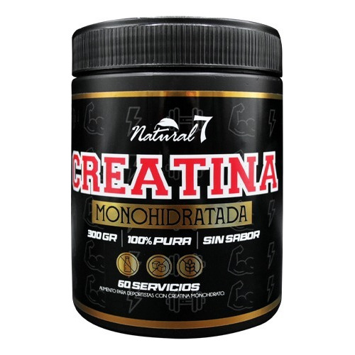 Suplemento En Polvo Creatine Creatina En Pote De 300g