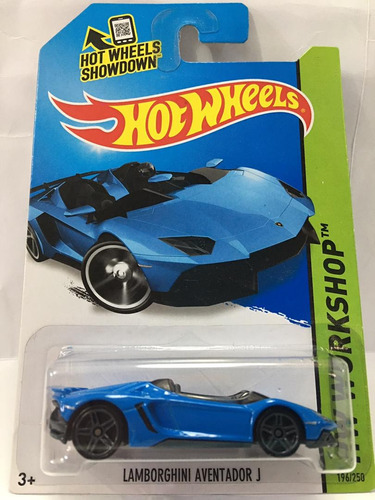 Hot Wheels Lamborghini Aventandor J 2014 Hw Nuevo 1/64 Nuevo