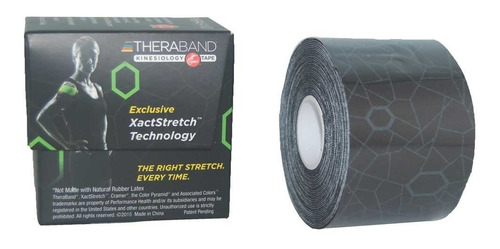 Venda Kinesiologica Theraband® Black/g