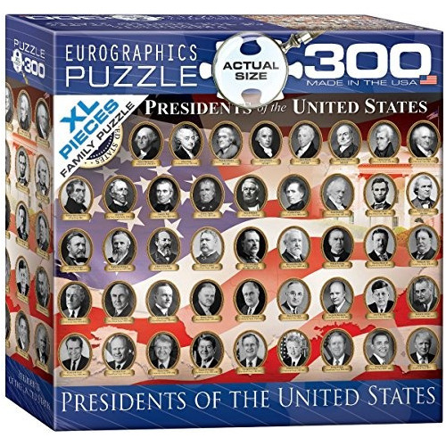 Eurographics Us Presidents Jigsaw Puzzle 300 Piezas