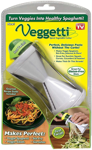 Veggetti Spiral Rebanador De Vegetales, Hace Pasta De Vegeta