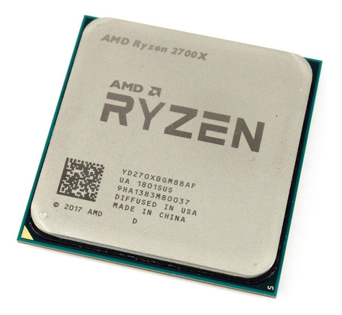 Procesador Gamer Amd Ryzen 7 2700x Yd270xbgafbox  De 8 Núcleos Y  4.3ghz De Frecuencia Con Gráfica Integrada