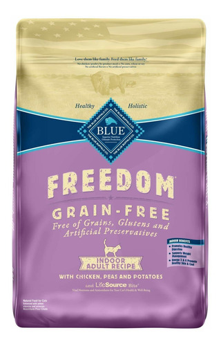 Blue Buffalo Freedom Grain Free Natural Indoor Adult Dry Cat