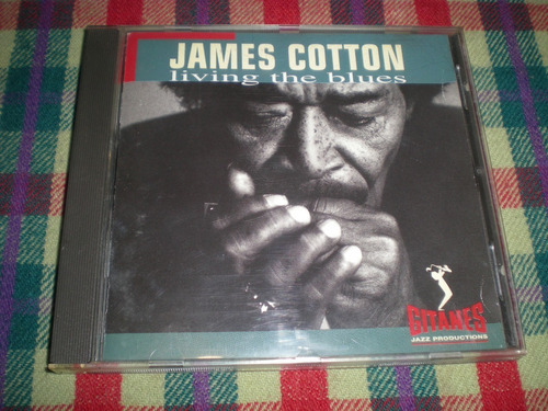 James Cotton / Living The Blues Cd Sello Gitanes Usa M5