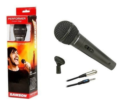 Microfono Samson Performer R31s C/cable + Pipeta