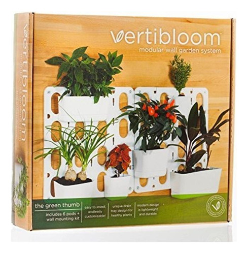 Vertibloom De Estar Pared Del Jardín Starter Kit - Sistema 