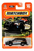 Comprar Matchbox 2016 Ford Interceptor Utility #24 2023 Patrulla