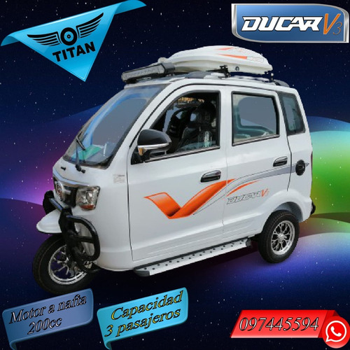 Triciclo 5 Puertas Titan Ducar V3 0 Km