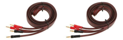 Cable De Sonido De - Conector Banana 2 A 2 Alambre De Pvc Y