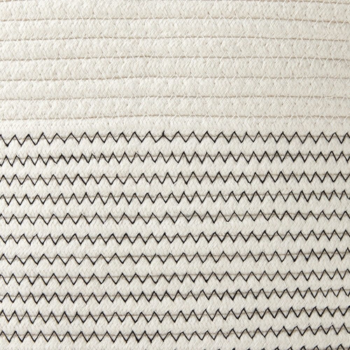 Imagen 5 de 10 de Canasto Tejido Grande Multiuso Nórdico Deco Laundry Living