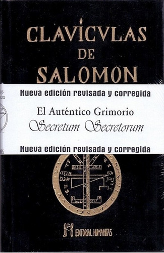 Clavículas De Salomón [original, Tapa Dura Terciopelo Negro]