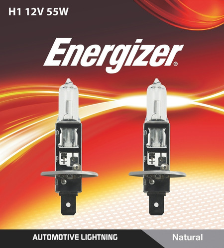 Lámpara Energizer Automotor H1 Natural 12v 55w Posición 